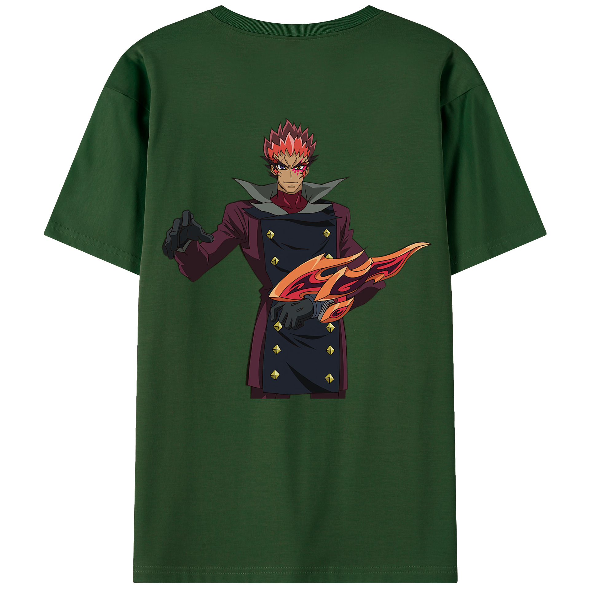 遊☆戯☆王 Yu-Gi-Oh! 綿100％半袖Tシャツ（背面プリント）
